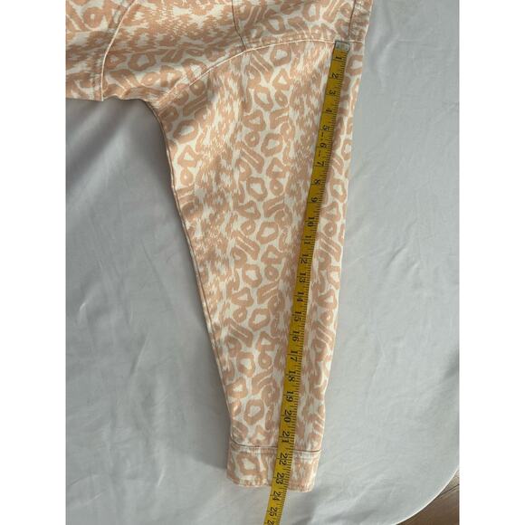 Pilcro Light Pink Leopard Print Jean Jacket - Picture 10 of 10